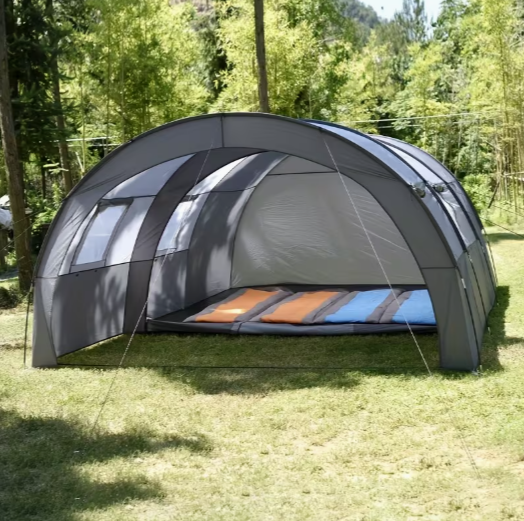 Extra grote tunneltent voor 8-10 personen