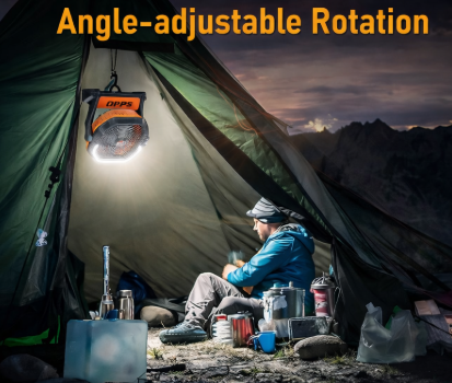 Oplaadbare Ventilator met 4 Snelheden