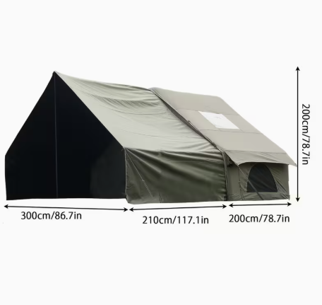 Opblaasbare Kampeertent voor 6-8 Personen