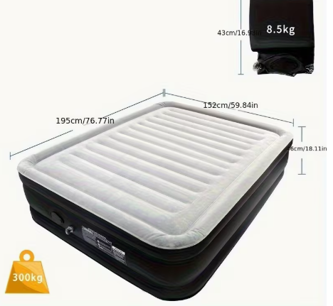 Opblaasbaar Campingluchtbed voor 1/2 Personen