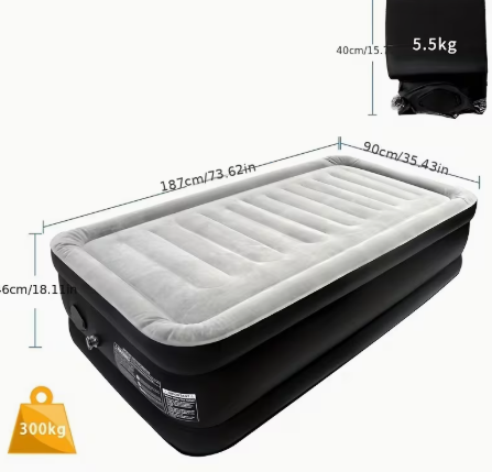 Opblaasbaar Campingluchtbed voor 1/2 Personen