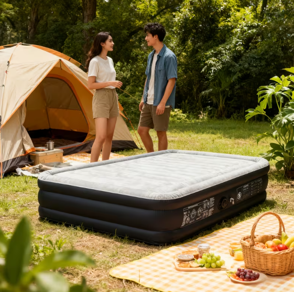 Opblaasbaar Campingluchtbed voor 1/2 Personen